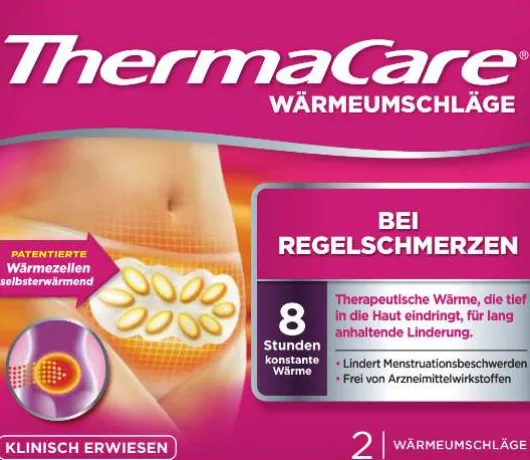 Thermacare bei Regelschmerzen 2 Stück