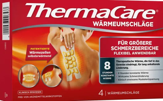 Thermacare für größere Schmerzbereiche 4 Stück