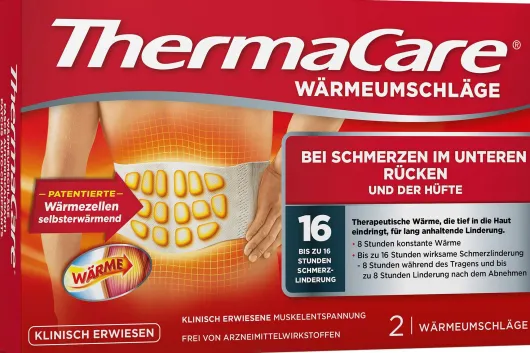 Thermacare Rückenumschläge S-XL 2 Stück
