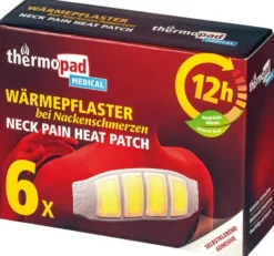 Thermopad Wärmepflaster bei Nackenschmerzen 12h 6 Stück