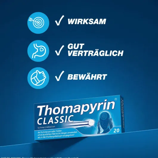 Thomapyrin Classic 20 Schmerztabletten
