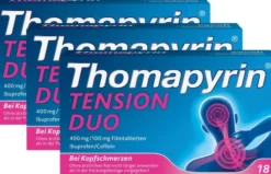 Thomapyrin Tension Duo 400 mg-100 mg 3 x 18 Filmtabletten