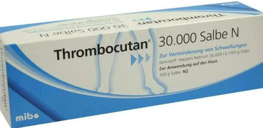 Thrombocutan 30.000 I.E. Salbe N 100 G Salbe