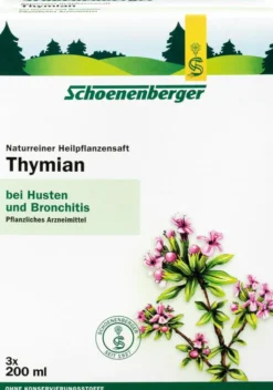 Thymian Saft Schönenberger Heilpflanzensäfte 3 X 200 ml Saft