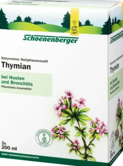 Thymian Saft Schönenberger Heilpflanzensäfte 3 X 200 ml Saft