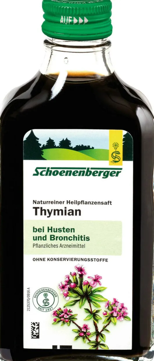 Thymian Saft Schönenberger Heilpflanzensäfte 3 X 200 ml Saft