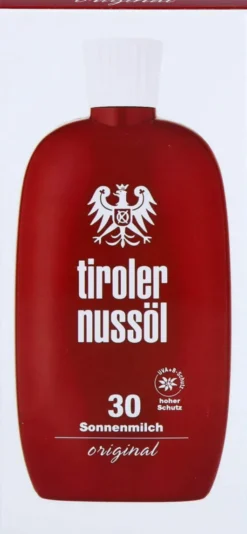Tiroler Nussöl Original Sonnenmilch Wasserfest Lsf 30 150ml