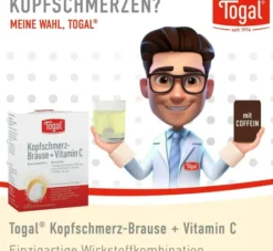 Togal Kopfschmerz - Brause + Vitamin C 20 Brausetabletten
