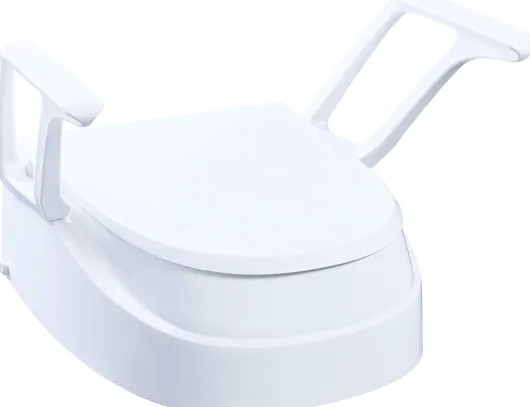 Toilettensitzerhöhung 3-Fach mit Armlehnen