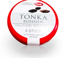 Tonkabohnen Ganz Caelo Hv Packung Blechdose 4 Stück