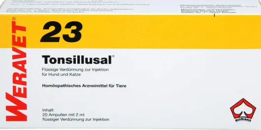 Tonsillusal 23 vet. 20 X 2 ml Ampullen