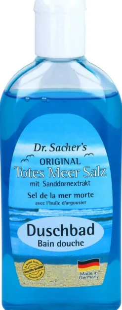 Totes Meer Salz Duschbad Mit Sanddornöl