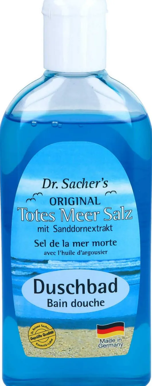 Totes Meer Salz Duschbad Mit Sanddornöl