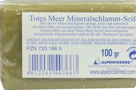 Totes Meer Salz Mineralschlamm Seife 100 G