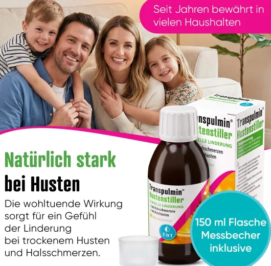 Transpulmin Hustenstiller Sirup 150 ml