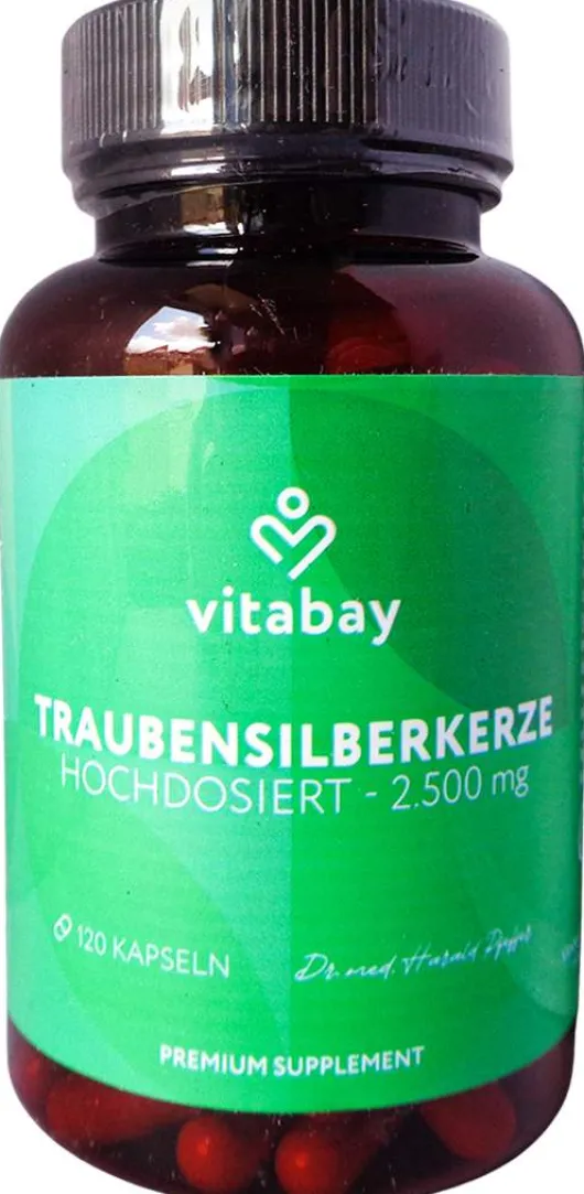 Traubensilberkerze Extrakt 2500 mg Vegan Kapseln