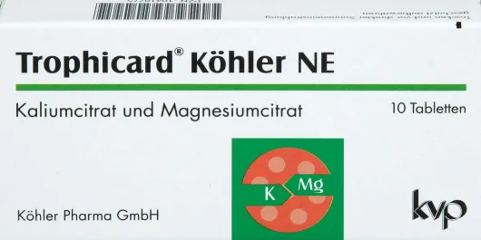 Trophicard Köhler Ne Tabletten 10 Tabletten