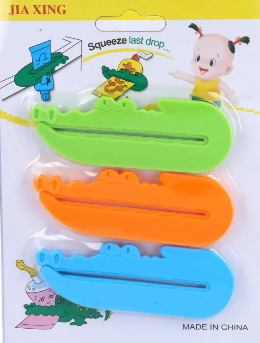 Tubenquetscher 3 Stück Kunststoff 1 Packung