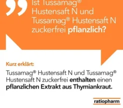 Tussamag Hustensaft N 175 g Saft zuckerfrei