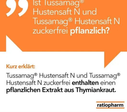 Tussamag Hustensaft N 175 g Saft zuckerfrei