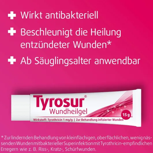 Tyrosur Wundheilgel 25 g