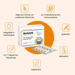 Unizink Immun Plus 30 Kapseln