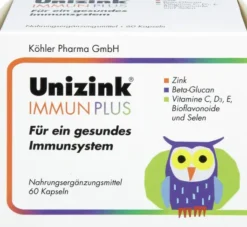 Unizink Immun Plus 60 Kapseln
