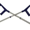 Unterarmkrücke Alu Blau