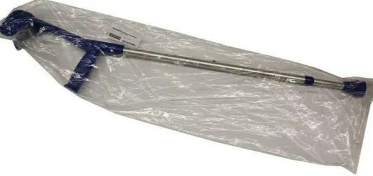 Unterarmkrücke Für Erwachsene Leichtmetall Blau 1 Stück