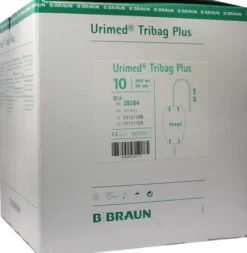 Urimed Tribag Plus Urin Beinbeutel 500ml 40cm Steril