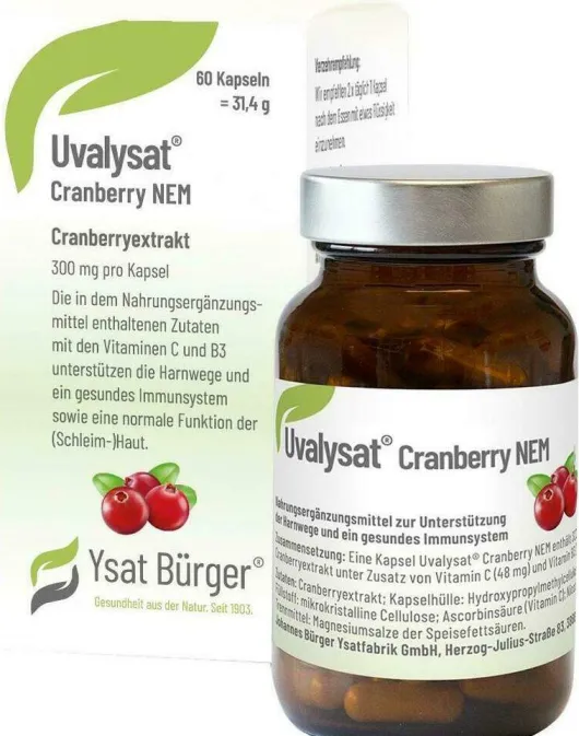 Uvalysat Cranberry Nem Kapseln