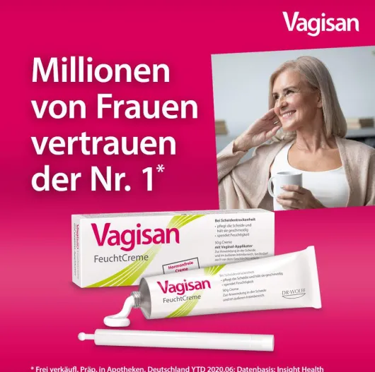 Vagisan Feuchtcreme 50 g mit Applikator