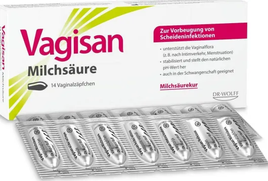 Vagisan Milchsäure 14 Vaginalzäpfchen