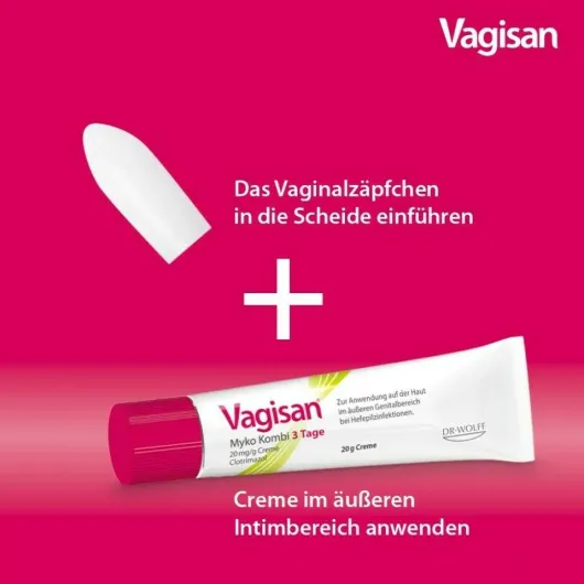 Vagisan Myko Kombi 3 Tage Kombipackung