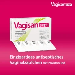 Vagisan Sept Vaginalzäpfchen Mit Povidon-Iod 5 Stück
