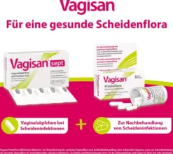 Vagisan Sept Vaginalzäpfchen Mit Povidon-Iod 5 Stück