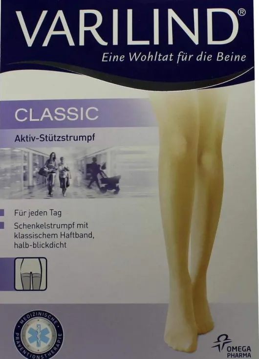 Varilind Classic Schenkelstrumpf 3 Muschel