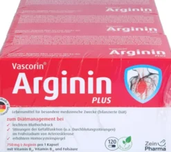 Vascorin Arginin Plus Kapseln 360 Kps