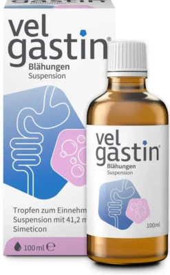 Velgastin Blähungen Suspension zum Einnehmen 100 ml