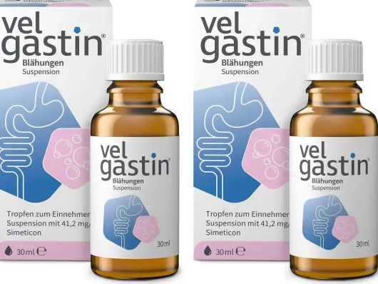 Velgastin Blähungen Suspension zum Einnehmen 2 x 30 ml