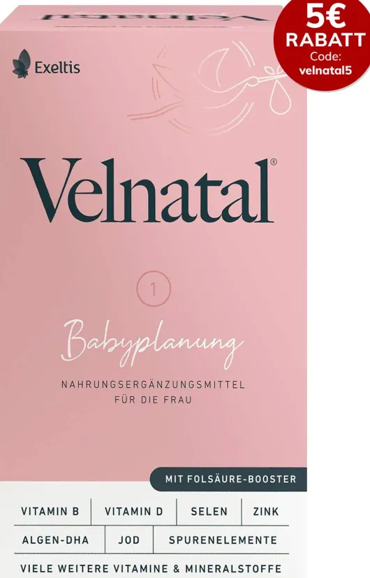 Velnatal Babyplanung 90 Weichkapseln