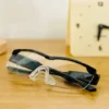 160% Vergrößerungsbrille mit LED-Licht, schwarzinkl. Aufbewahrungsbeutel,
