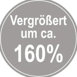 160% Vergrößerungsbrille mit LED-Licht, schwarzinkl. Aufbewahrungsbeutel,
