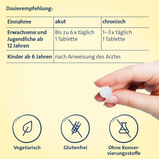 Vertigo Hevert SL 40 Tabletten bei Schwindel