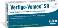 Vertigo Vomex SR 10 Retardkapseln