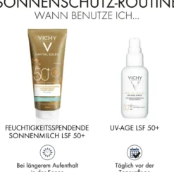 Vichy Capital Soleil feuchtigkeitsspendende Sonnen-Milch LSF 50+ 200 ml