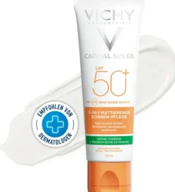 Vichy Capital Soleil mattierende Sonnenpflege LSF 50+ 50 ml