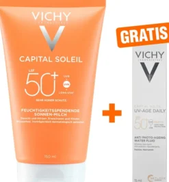 Vichy Capital Soleil Sonnenschutz-Milch LSF 50+ 150 ml + gratis Capital Soleil Daily LSF50+ 15 ml