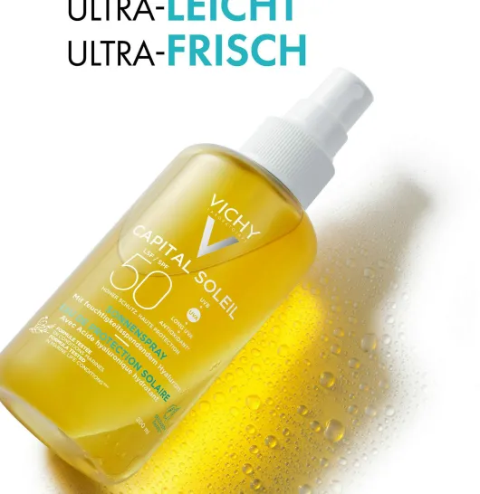 Vichy Capital Soleil Sonnenspray mit Hyaluron LSF30 200 ml