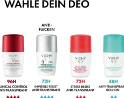 Vichy Deo Roll On Anti Flecken Invisible 50 ml